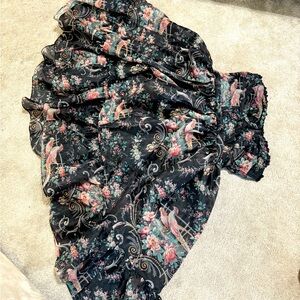 Selkie The French Corset Dress - 1XL Night in Paris